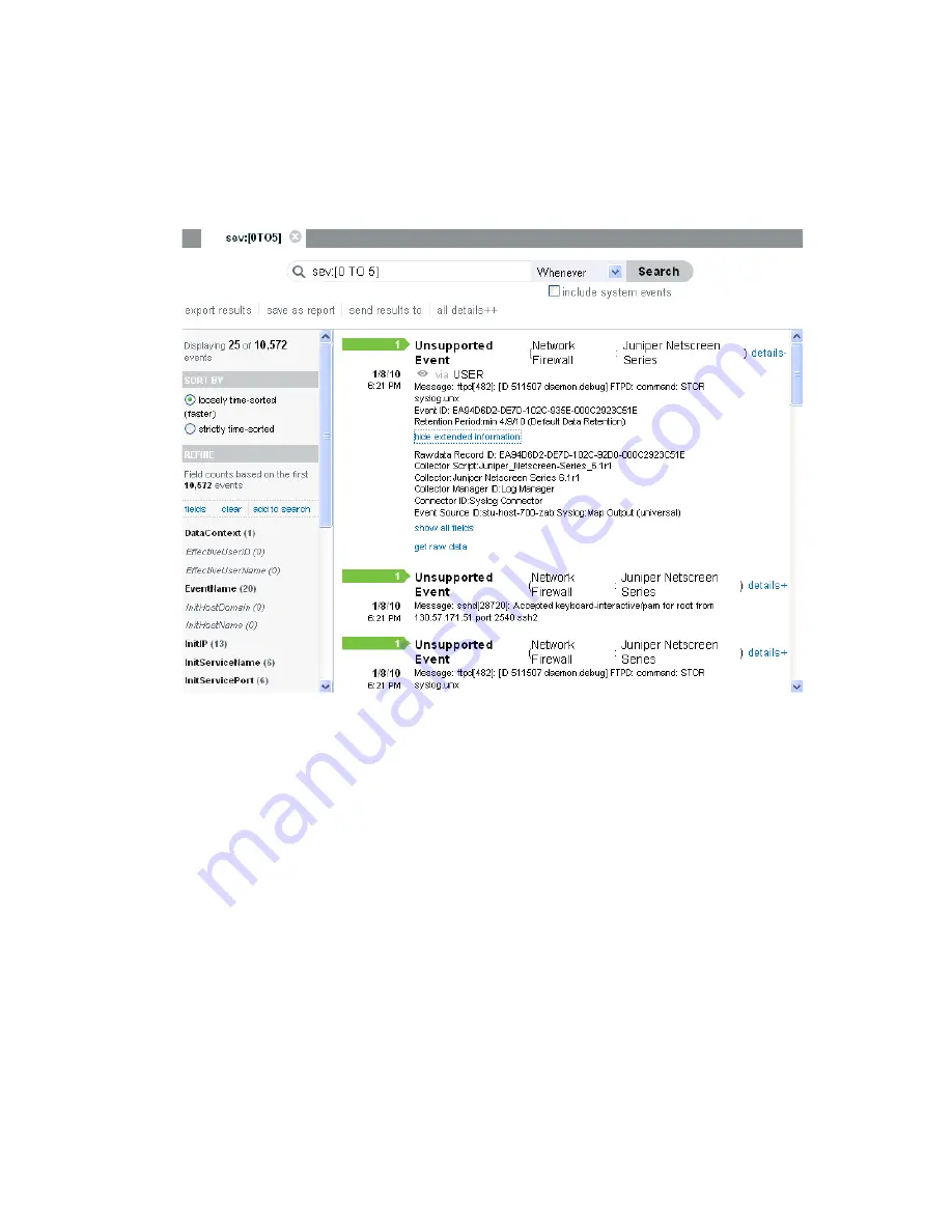 Novell SENTINEL LOG MANAGER 1.0.0.5 -  03-31-2010 Administration Manual Download Page 85