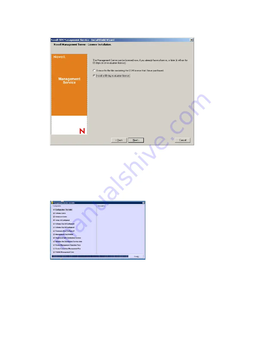 Novell ZENWORKS ENDPOINT SECURITY MANAGEMENT 3.5 Installation Manual Download Page 42