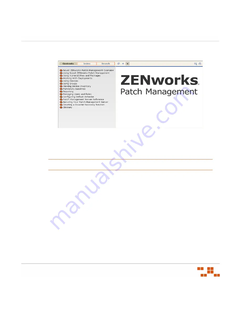 Novell ZENWORKS PATCH MANAGEMENT 6.4 SP2 - SERVER Скачать руководство пользователя страница 33