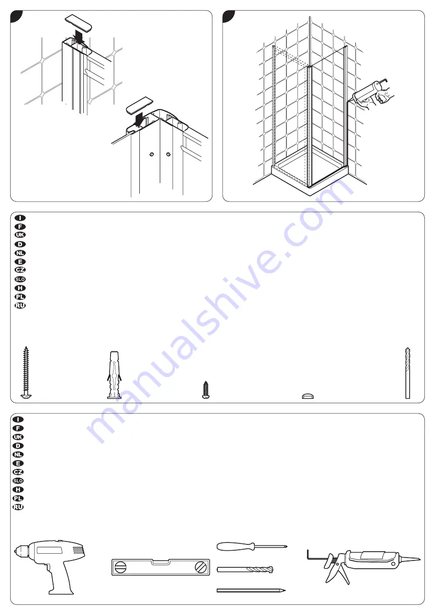 Novellini LUNES F Assembly Instructions Download Page 4