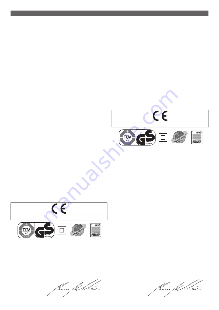 Novellini Sole Manual Download Page 42