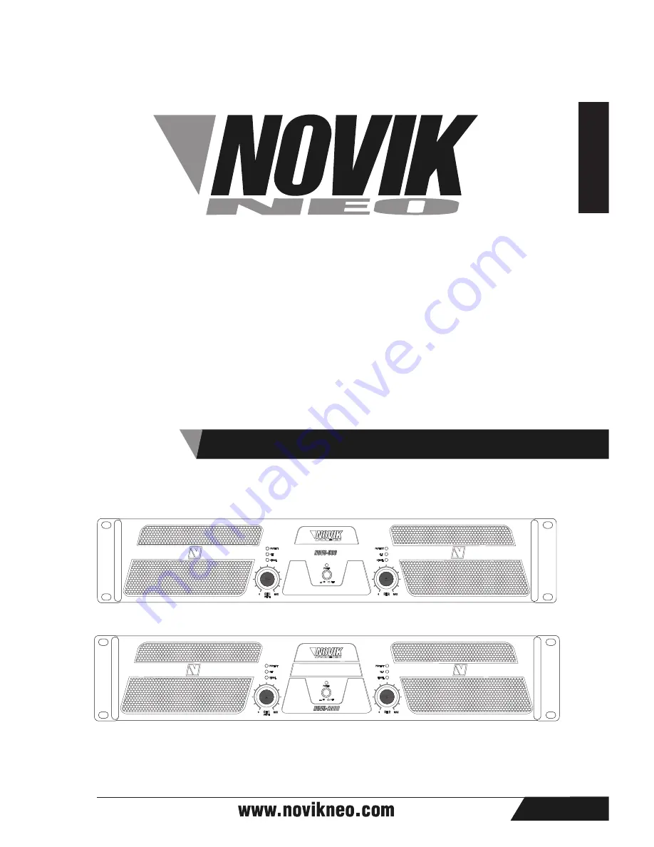 Novik Neo NOVO-1500 Instruction Manual Download Page 1