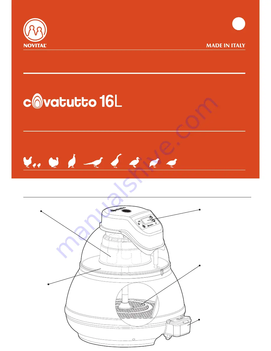 Novital Covatutto 16L Digitale Скачать руководство пользователя страница 1