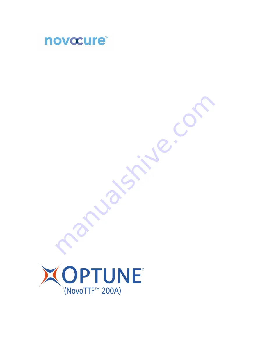 novocure Optune NovoTTF 200A User Manual Download Page 1