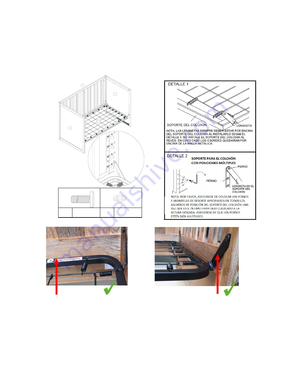 Novogratz 3-IN-1 STORAGE CRIB DL8877B3 Instruction Manual Download Page 20