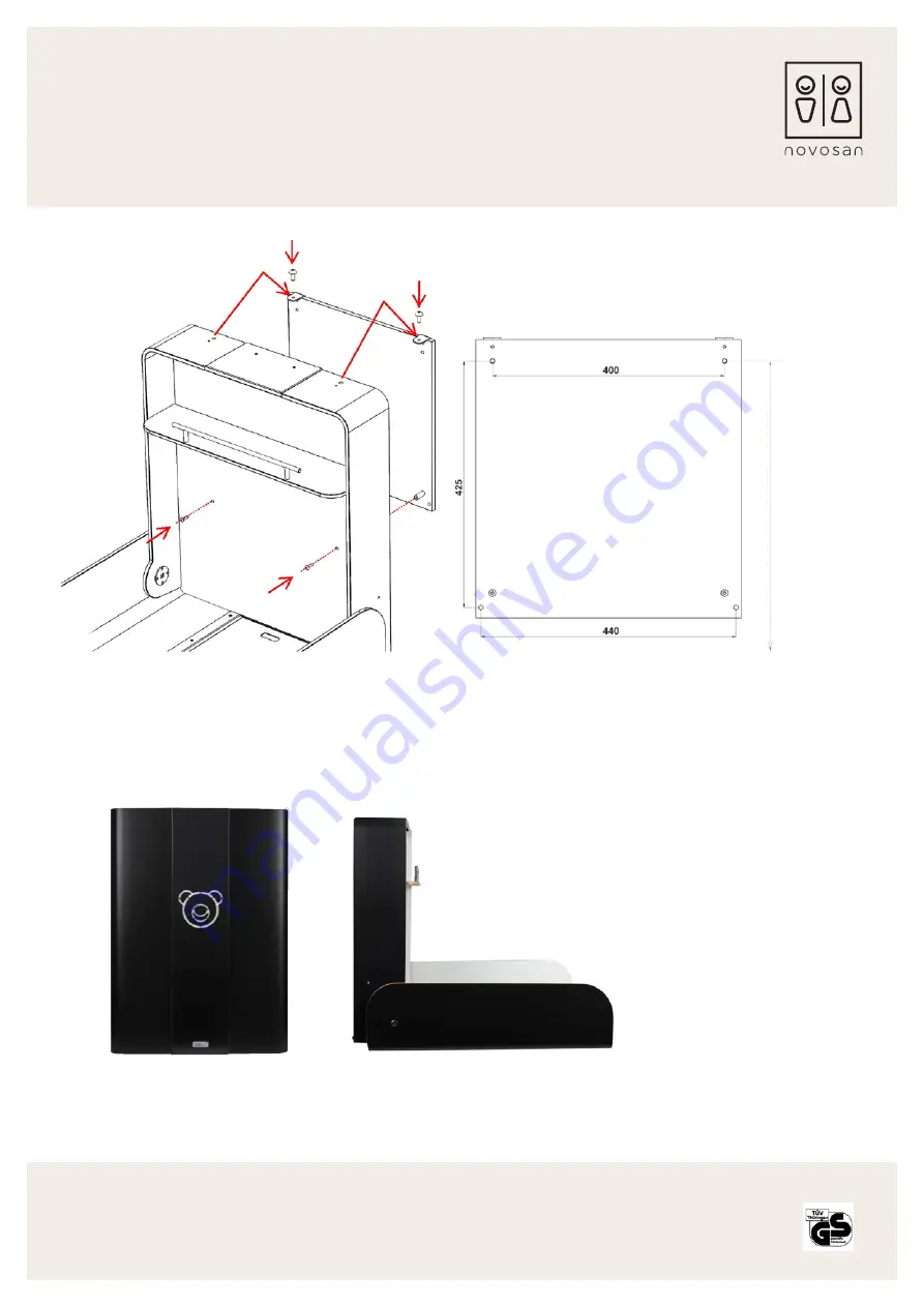 novosan Timkid KAWAmidi Assembly Instructions Manual Download Page 5