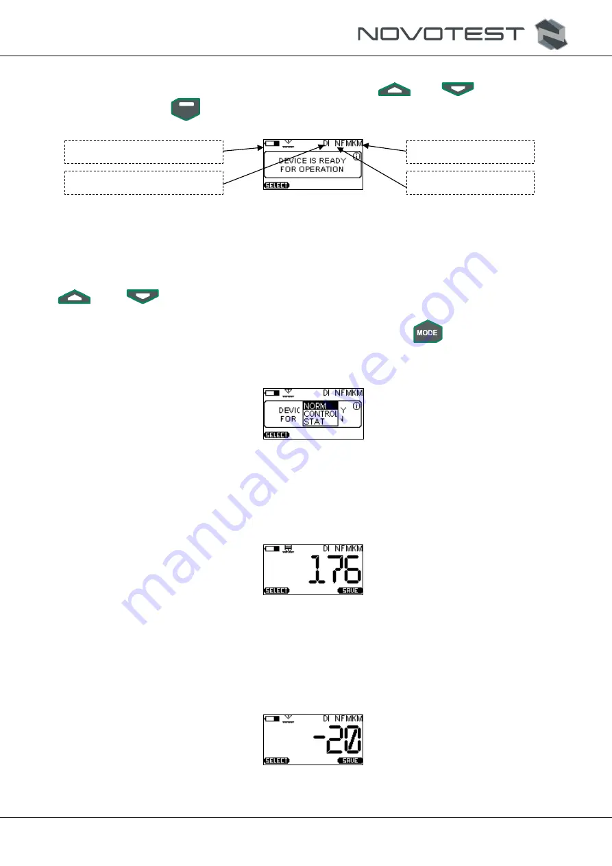 NOVOTEST TP-2020 Operating Manual Download Page 12