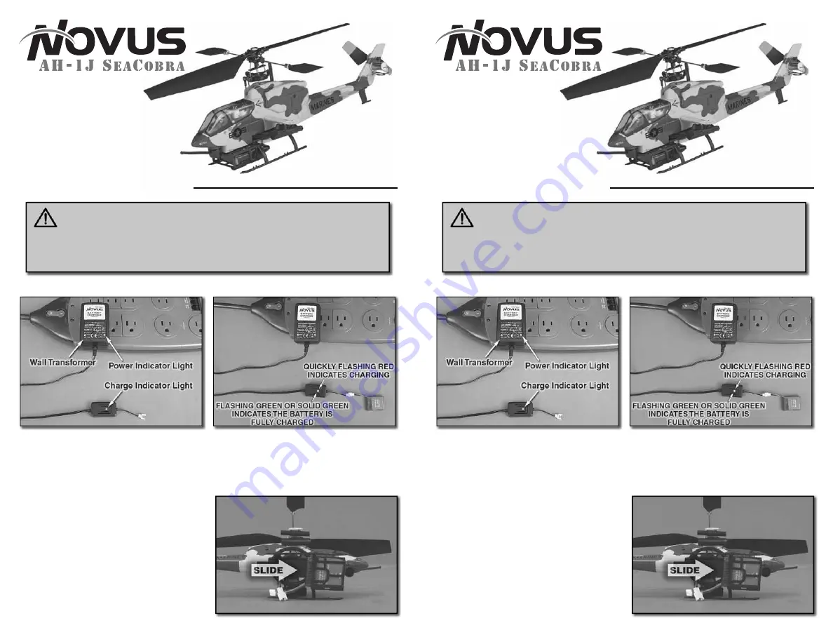 Novus AH-1J SeaCobra Скачать руководство пользователя страница 1