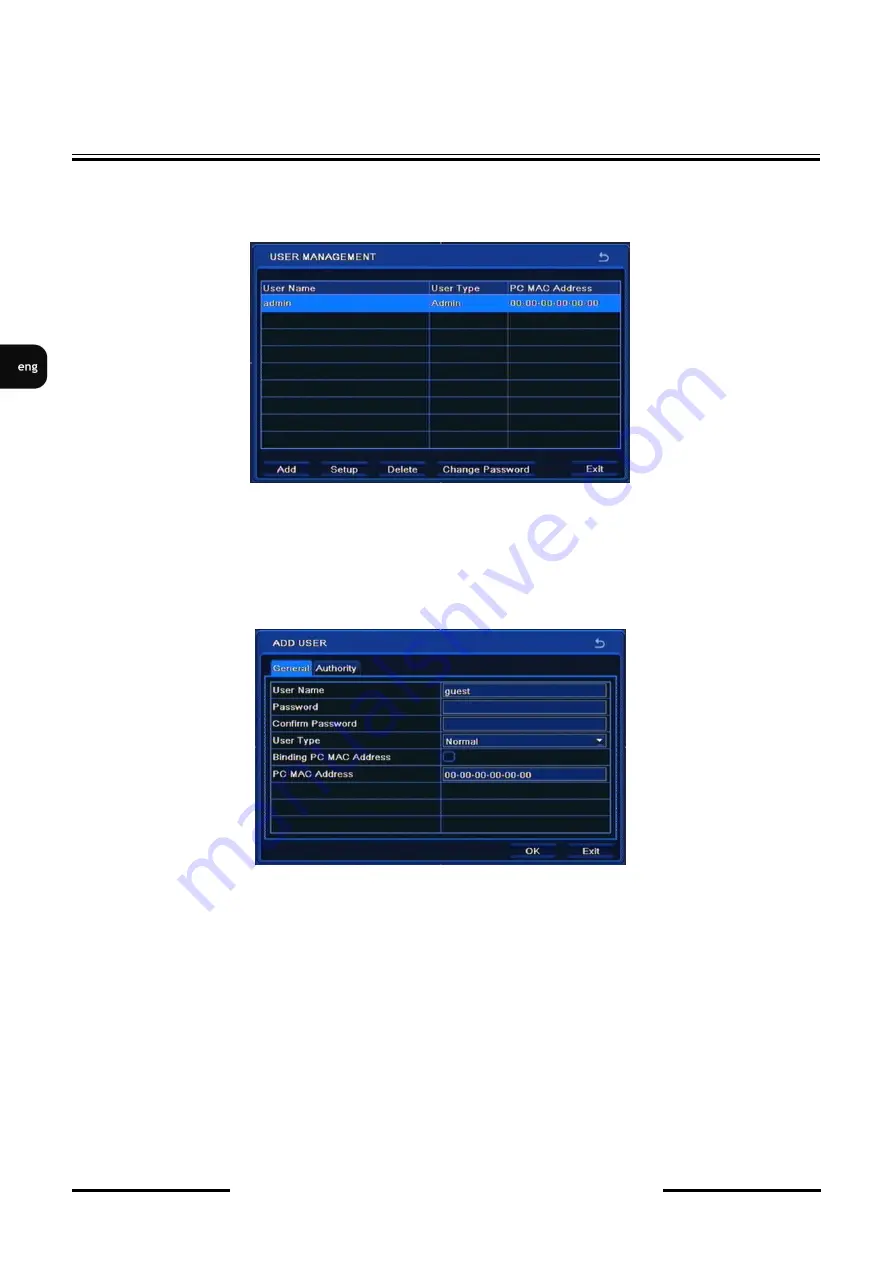 Novus NDR-BA5104 Скачать руководство пользователя страница 62