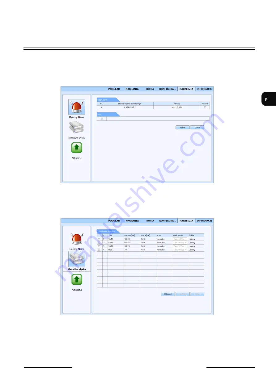 Novus NDR-BA5104 User Manual Download Page 192