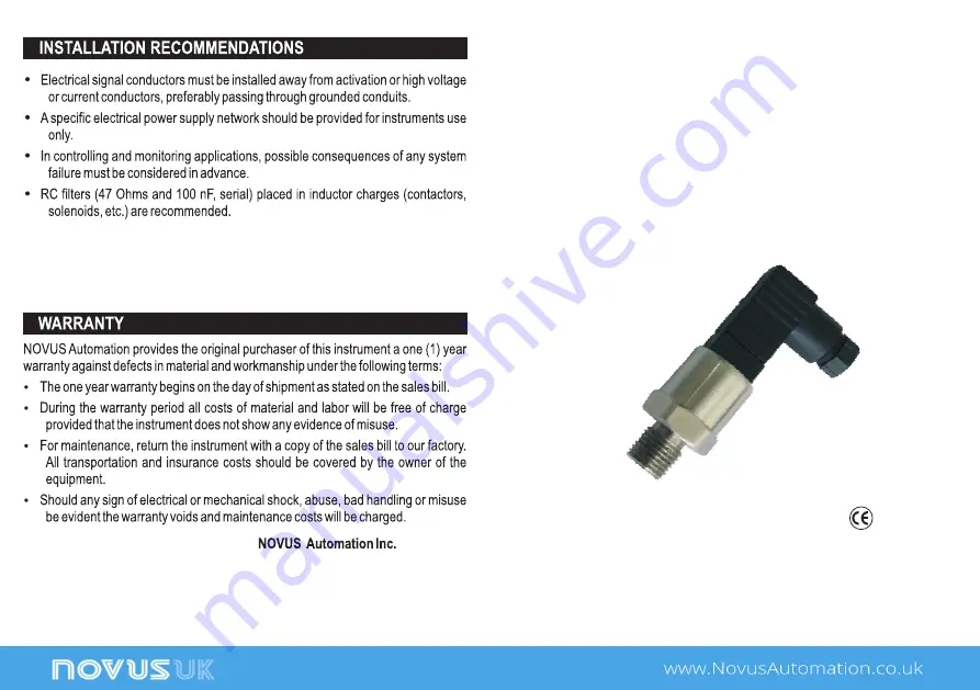 Novus NP-430D Manual Download Page 1