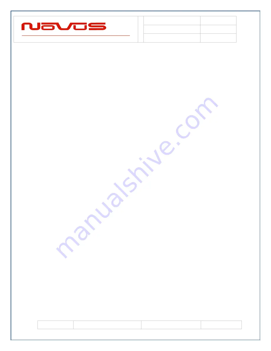 Novus NR2310-O/G User Manual Download Page 5