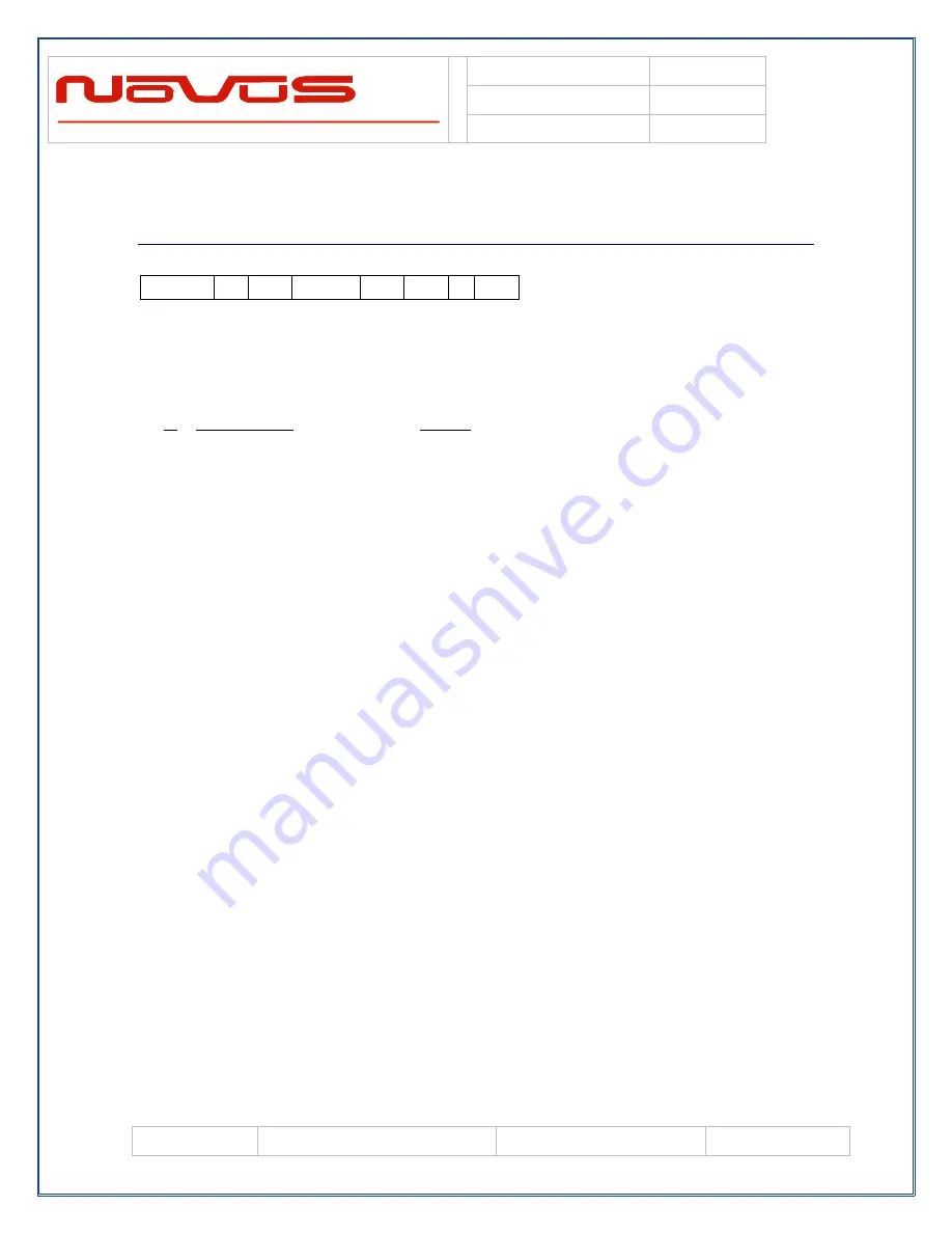 Novus NR3700-O/G Manual Download Page 87