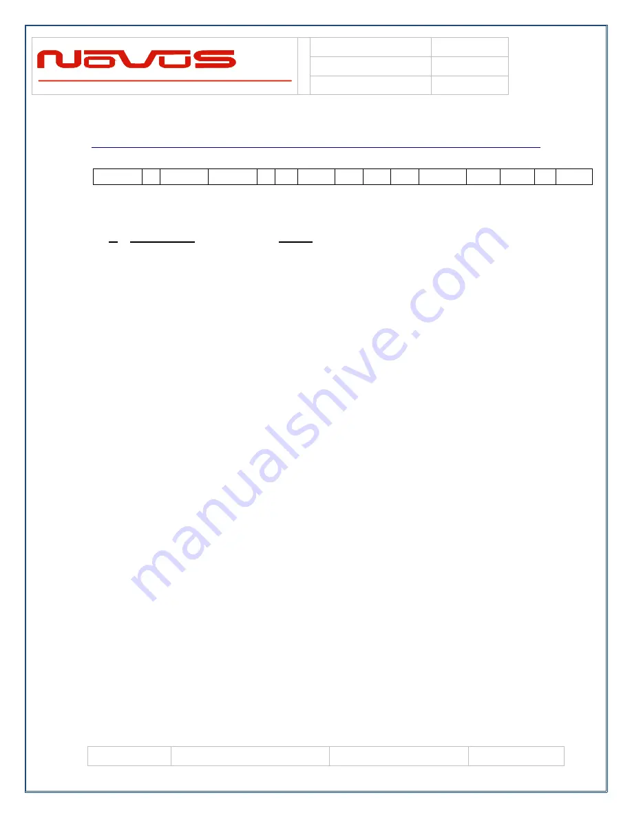 Novus NR3700-O/G Manual Download Page 88