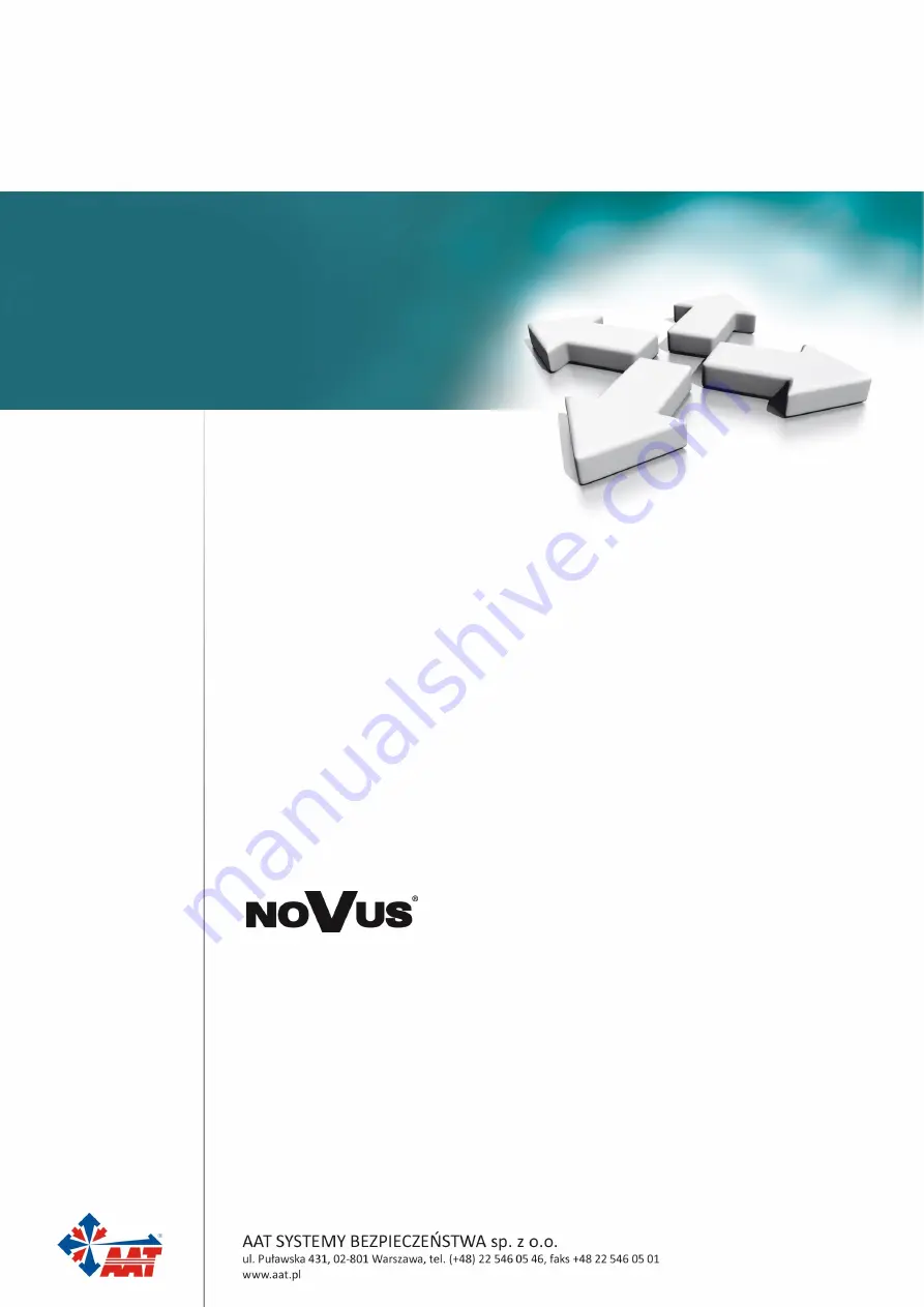 Novus NVE-PV100 Installation Manual Download Page 1