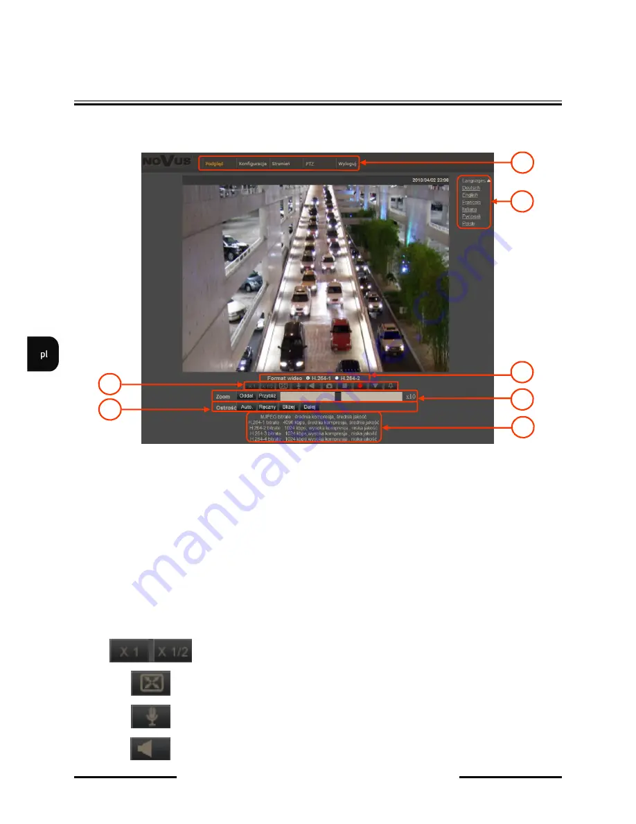 Novus NVIP-2DN7020SD-2P User Manual Download Page 46