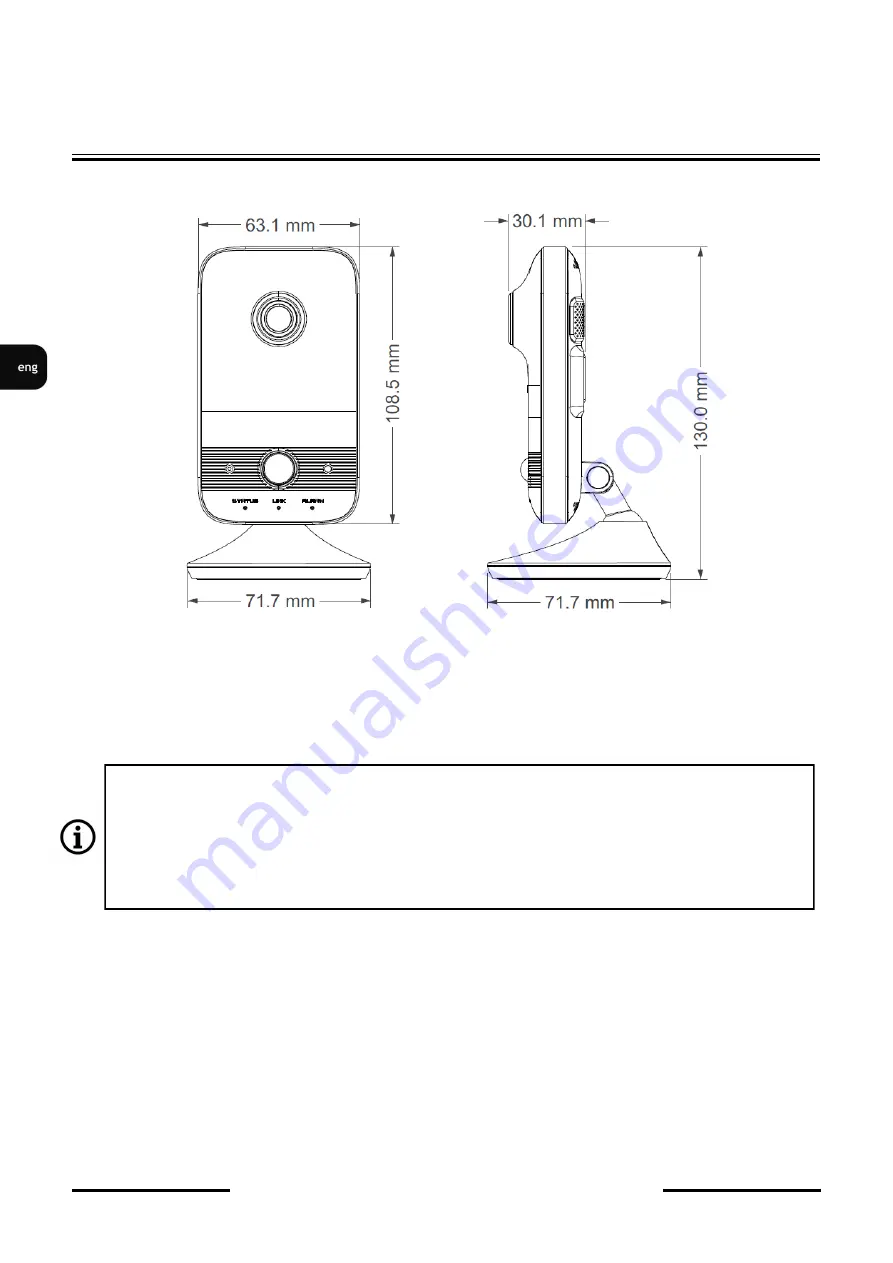 Novus NVIP-2Q-6101/PIR/W Quick Start Manual Download Page 8