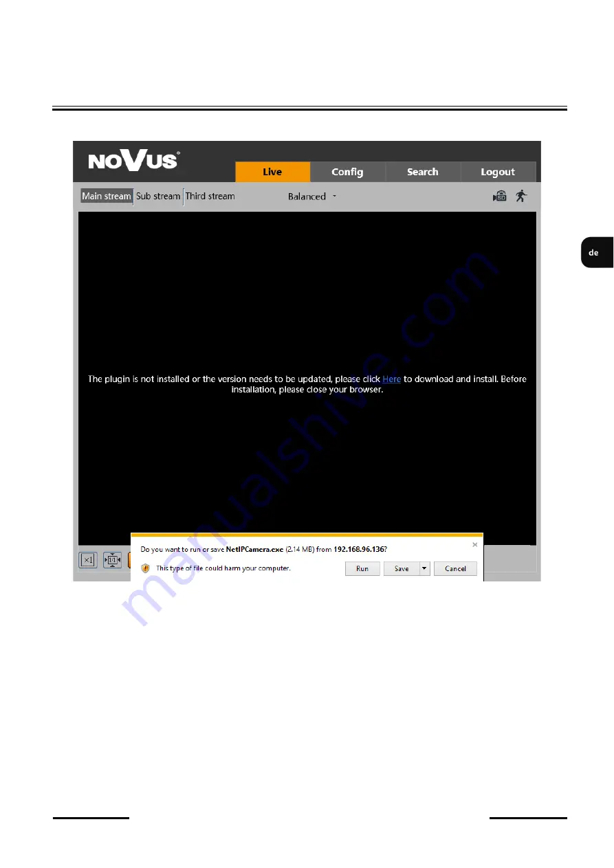 Novus NVIP-4C-6500/F User Manual Download Page 55