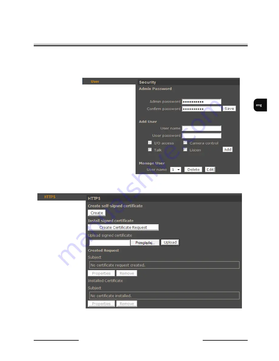 Novus NVIP-5DN2021D/IR-2P User Manual Download Page 21