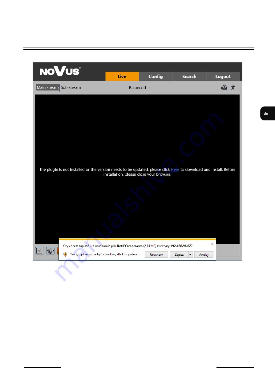 Novus NVIP-5H-6201 User Manual Download Page 51