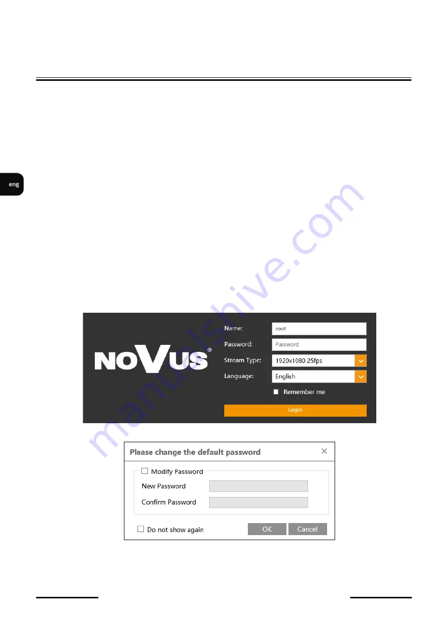 Novus NVIP-5H-6511/F Quick Start Manual Download Page 14