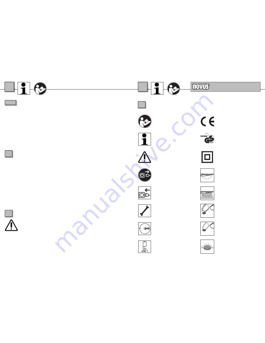 Novus OfficeLight Corona Translation Of The Original Operating Instructions Download Page 4