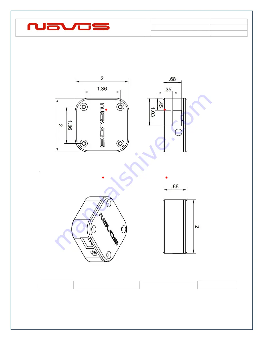 Novus PICOPOD NR7000 User Manual Download Page 18