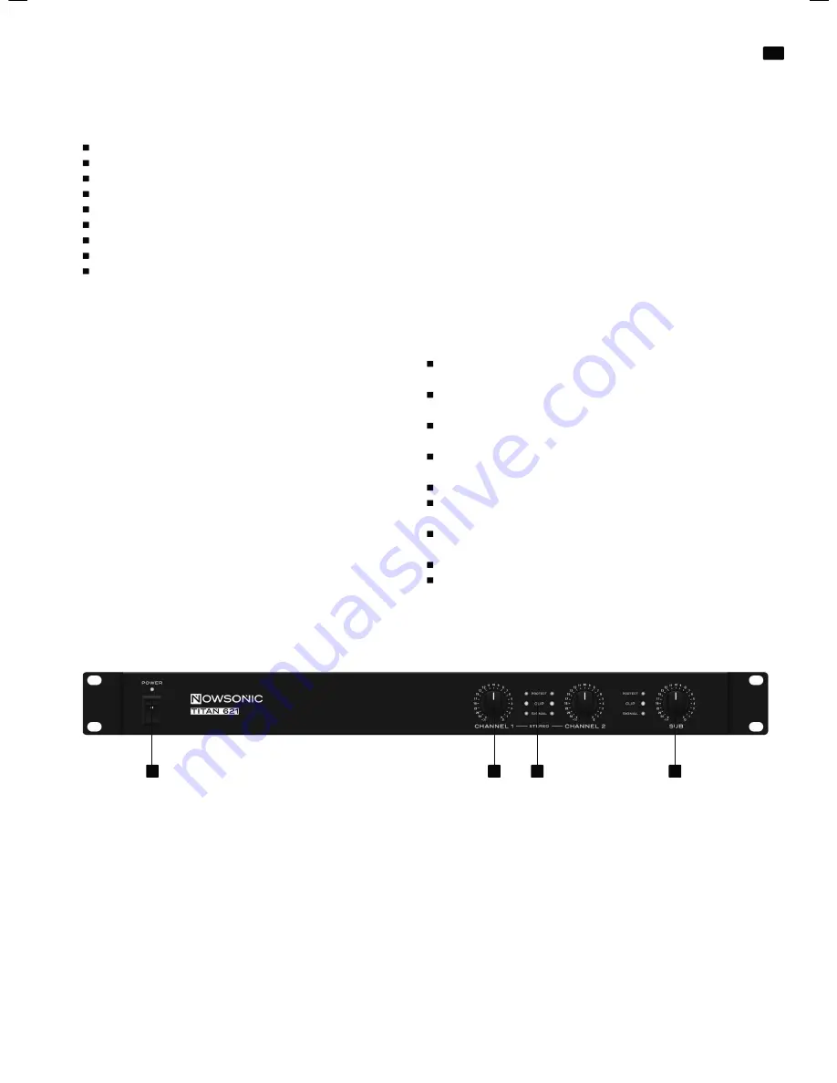 Nowsonic Titan 621 User Manual Download Page 32