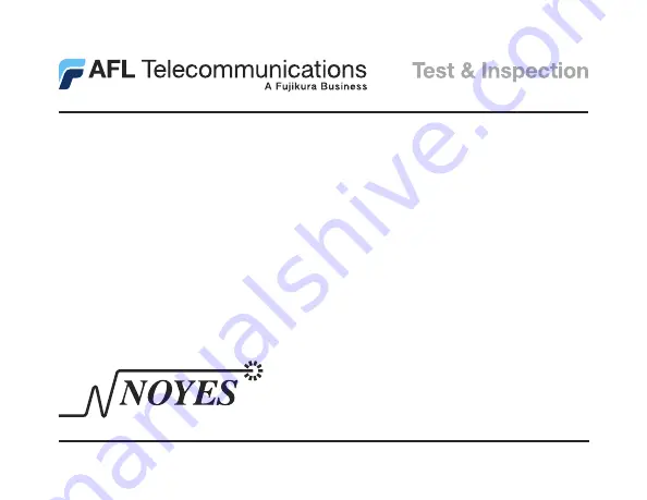 Noyes SVA 1 User Manual Download Page 1