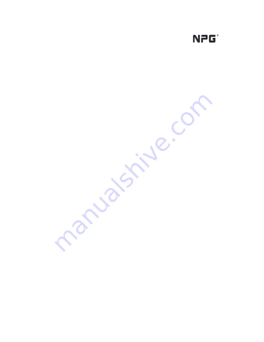 NPG Real DSTR-4000 SD User Manual Download Page 3