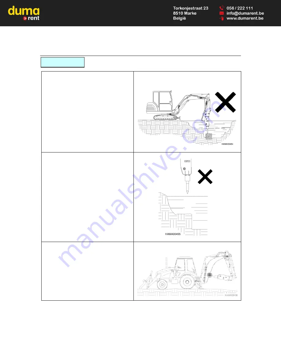 NPK GH06 Operator'S Manual Download Page 26