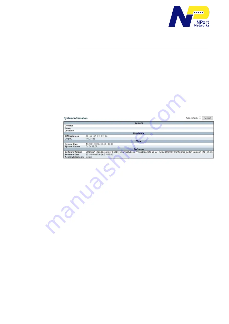 NPort Networks N1-9802W User Manual Download Page 195