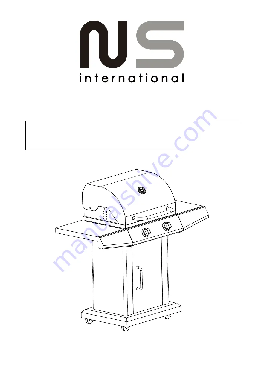 NS International G5802 Assembly & Instruction Manual Download Page 1