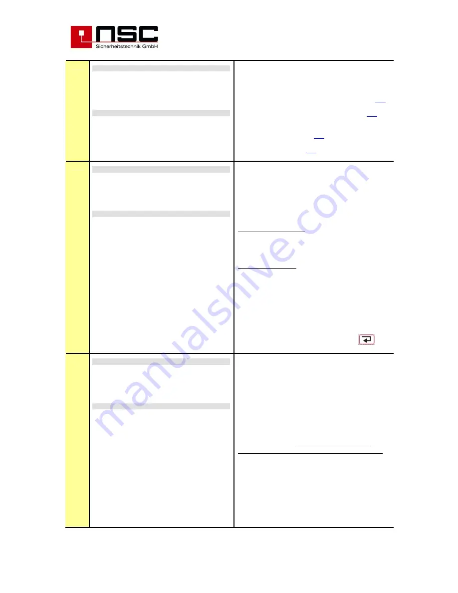 NSC Sicherheitstechnik Solution F1 Скачать руководство пользователя страница 31
