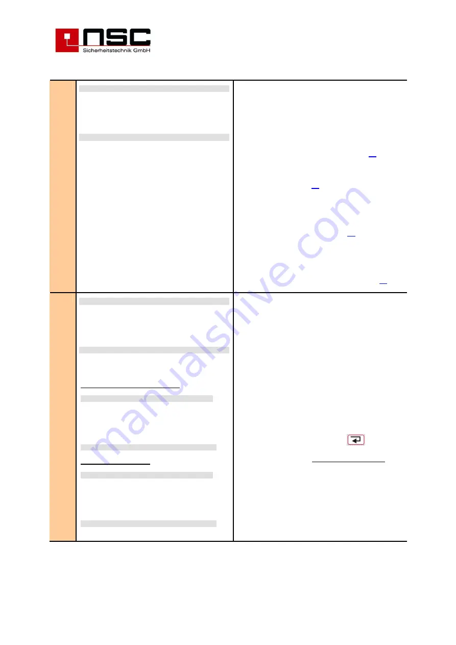 NSC Sicherheitstechnik Solution F2 Operating And Installation Manual Download Page 24