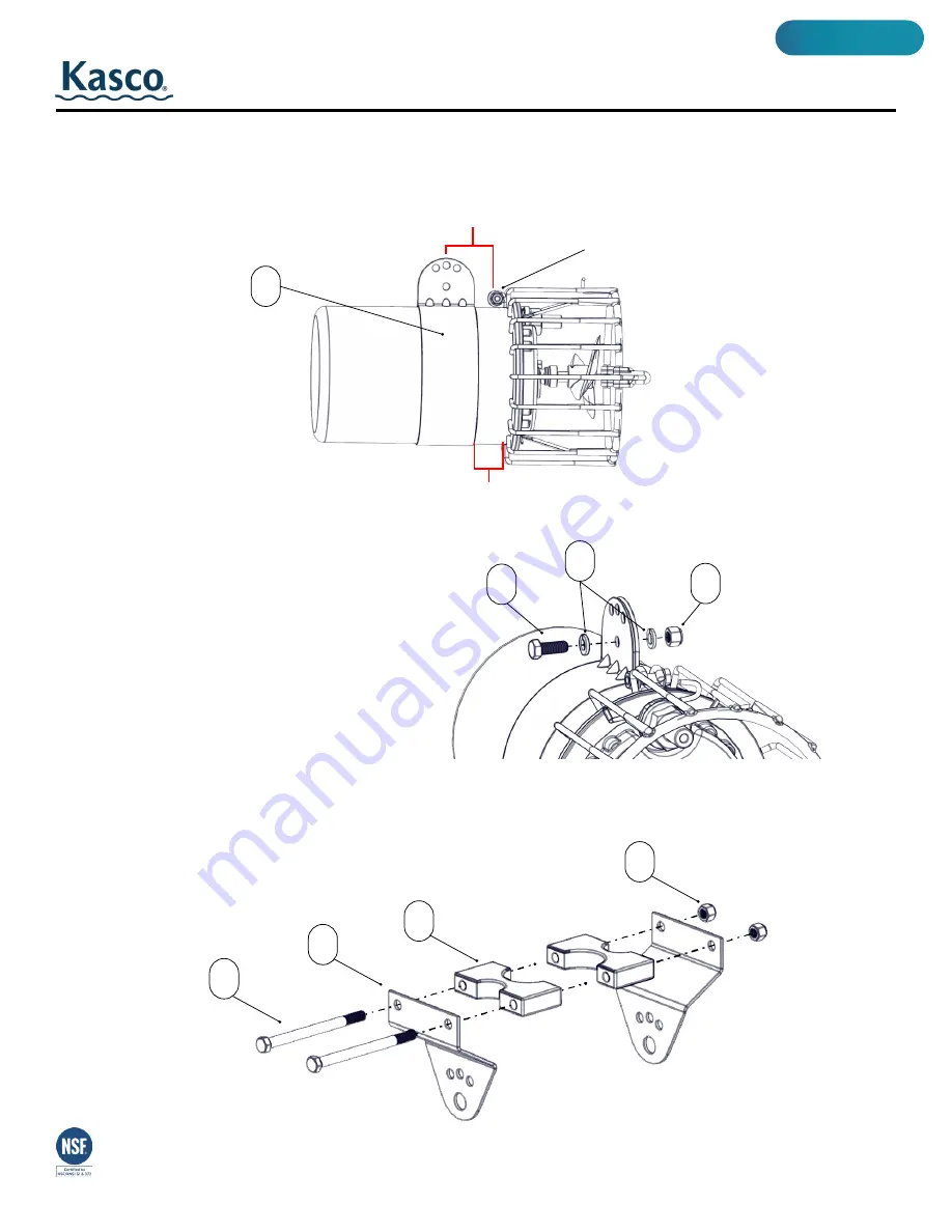 NSF Kasco CertiSafe PM-100 Assembly & Installation Manual Download Page 10