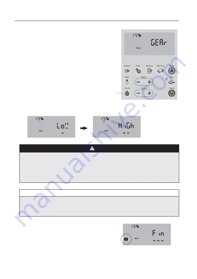 NSK NLZ Operation Manual Download Page 31