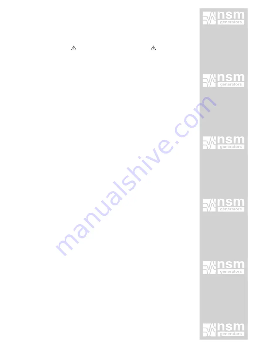 NSM KR 80 Use And Maintenance Manual Download Page 3