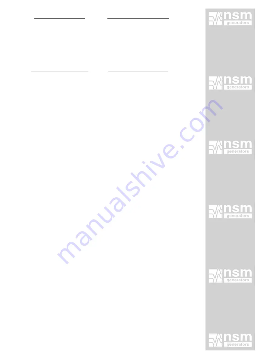 NSM KR 80 Use And Maintenance Manual Download Page 11