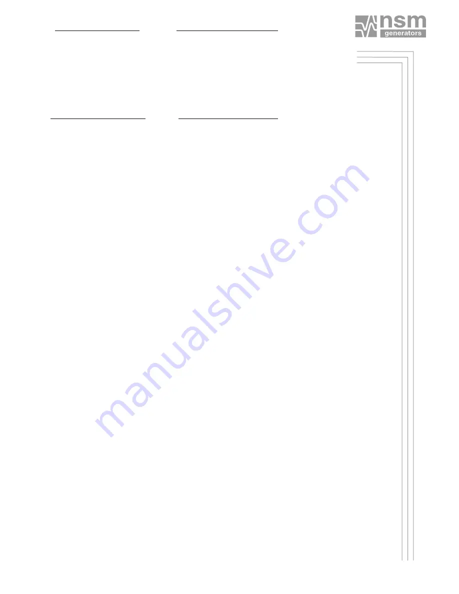 NSM MR 132 Use And Maintenance Manual Download Page 15