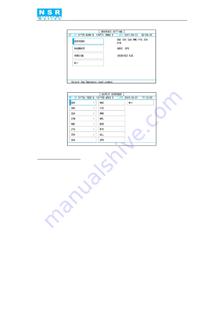 NSR Marine NGR-1000 User Manual Download Page 41