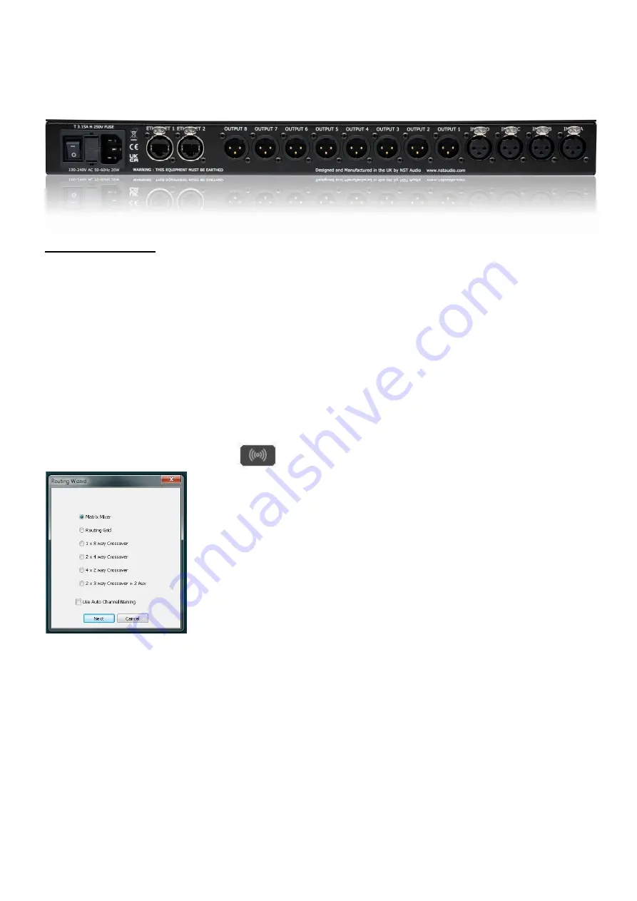 NST Audio D48X Quick Start Manual Download Page 2