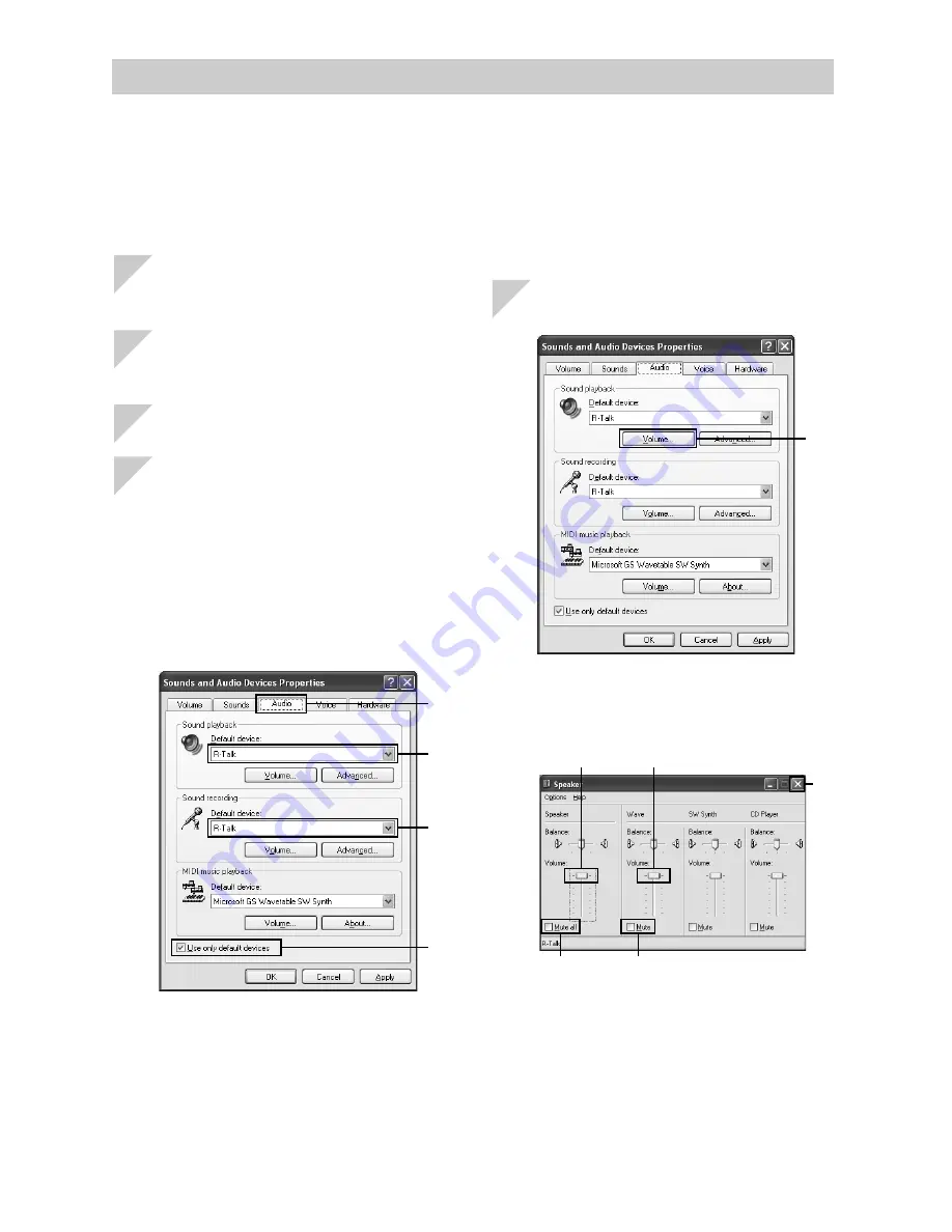 NTT Advanced Technology R-Talk 800EX Скачать руководство пользователя страница 19