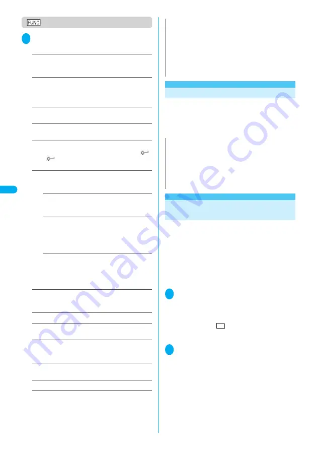 NTT docomo FOMA N702iS Manual Download Page 194