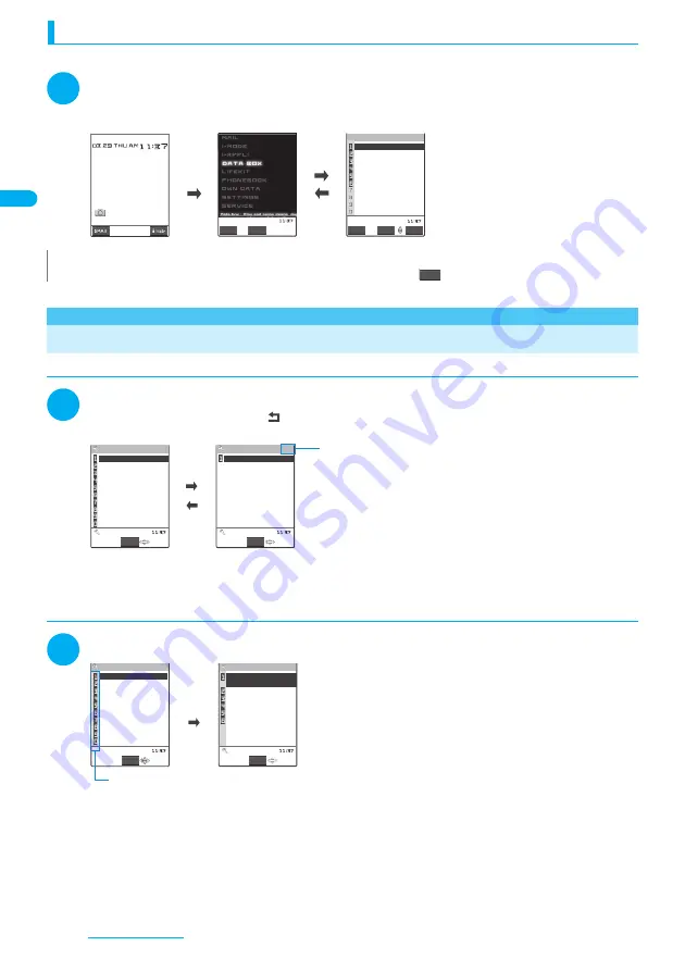 NTT docomo FOMA N703iD Скачать руководство пользователя страница 38