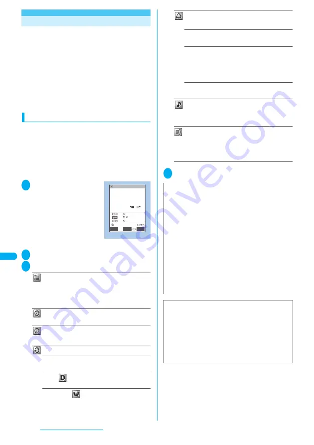 NTT docomo FOMA N703iD Manual Download Page 322