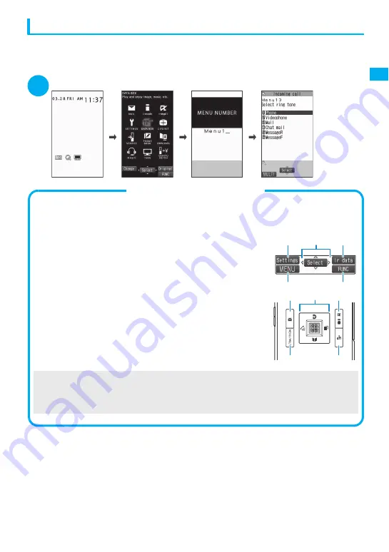 NTT docomo FOMA N705i Instruction Manual Download Page 35