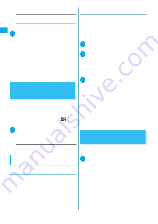 NTT docomo FOMA N705i Instruction Manual Download Page 50