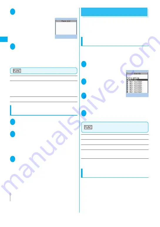 NTT docomo FOMA N705i Instruction Manual Download Page 62