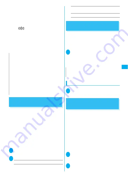 NTT docomo FOMA N705i Instruction Manual Download Page 155